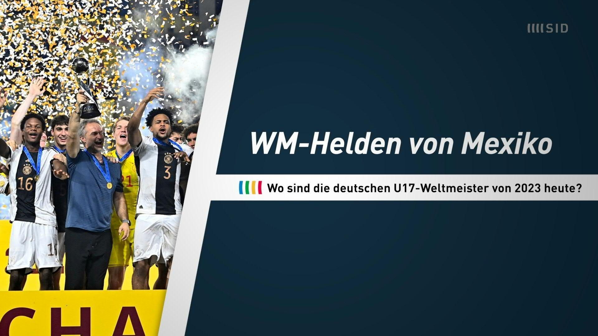 Video: Zwei Jahre nach dem WM-Titel: So läuft es für die U17-Helden