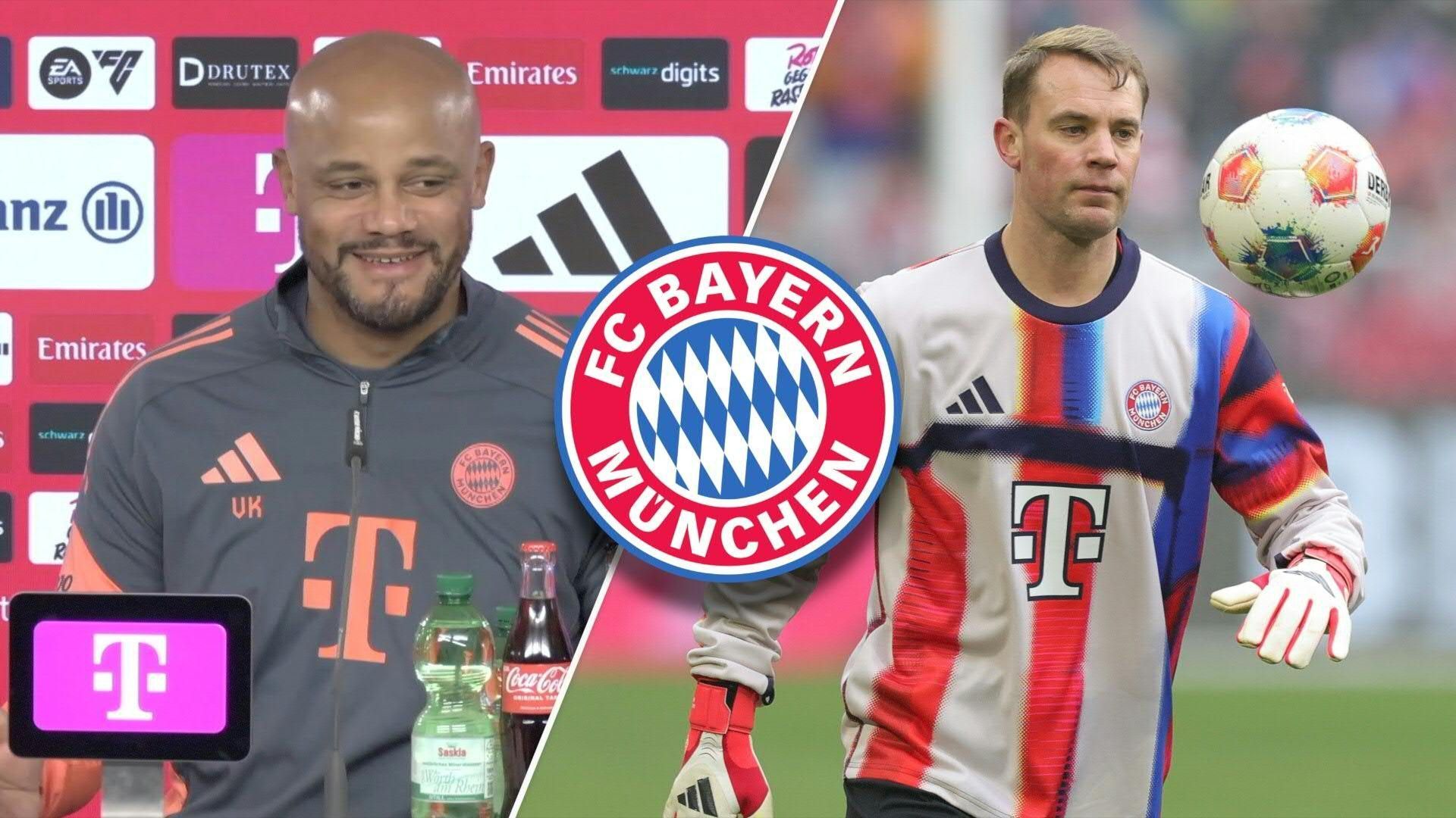 Video: Kompany amüsiert: Neuer gegen Hoffenheim verfügbar