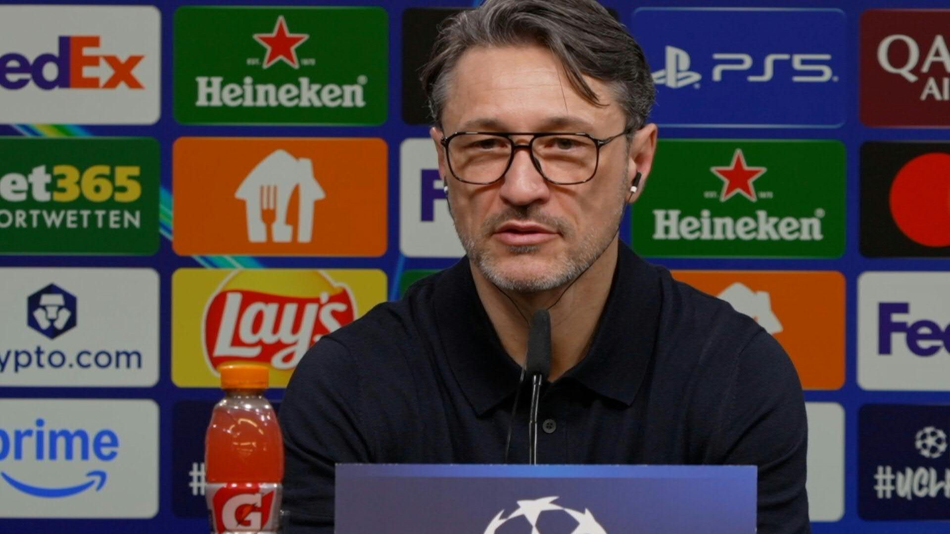 Video: "Sind gewarnt": Kovac sieht 2:0 gegen Bergamo nicht als Garantie fürs Weiterkommen
