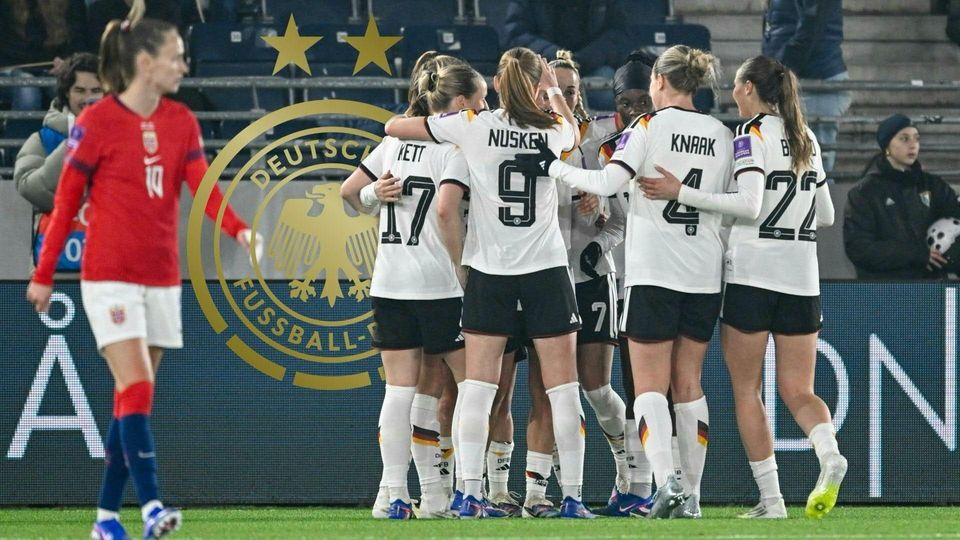 Torhungrige DFB-Frauen dominieren in Norwegen