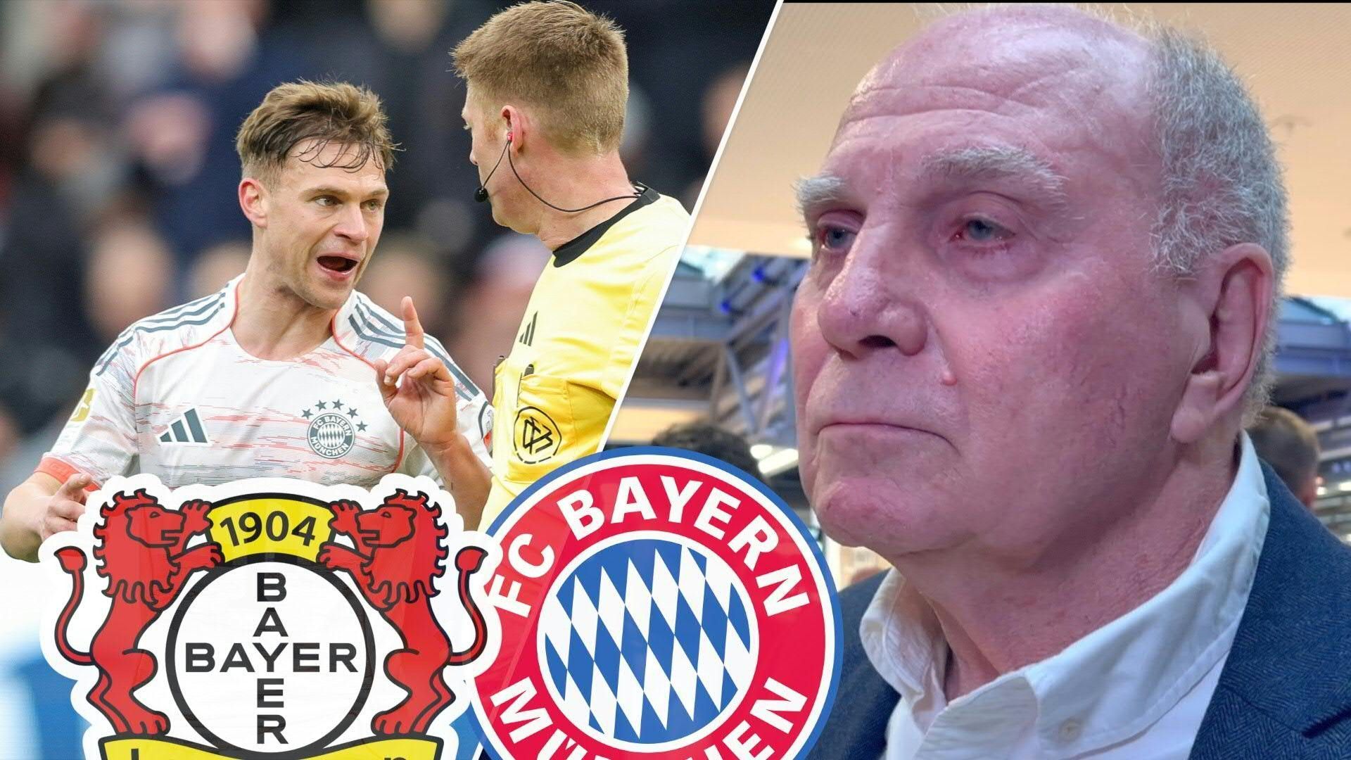 Video: Bayern: Hoeneß-Schelte und strittige Szenen in Leverkusen