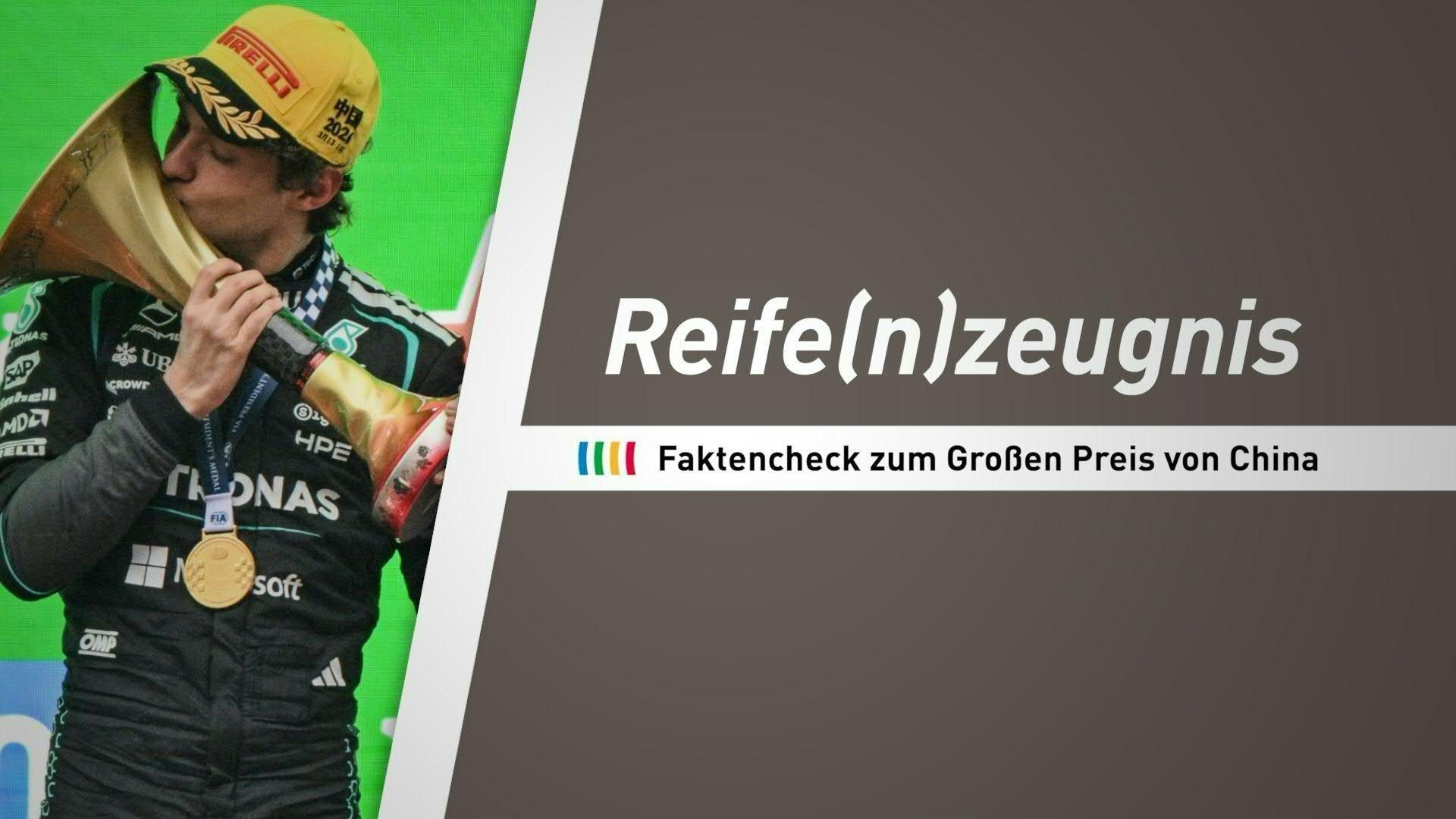 Video: Antonelli siegt, Verstappen stänkert: Das F1-Reife(n)zeugnis zum GP von China