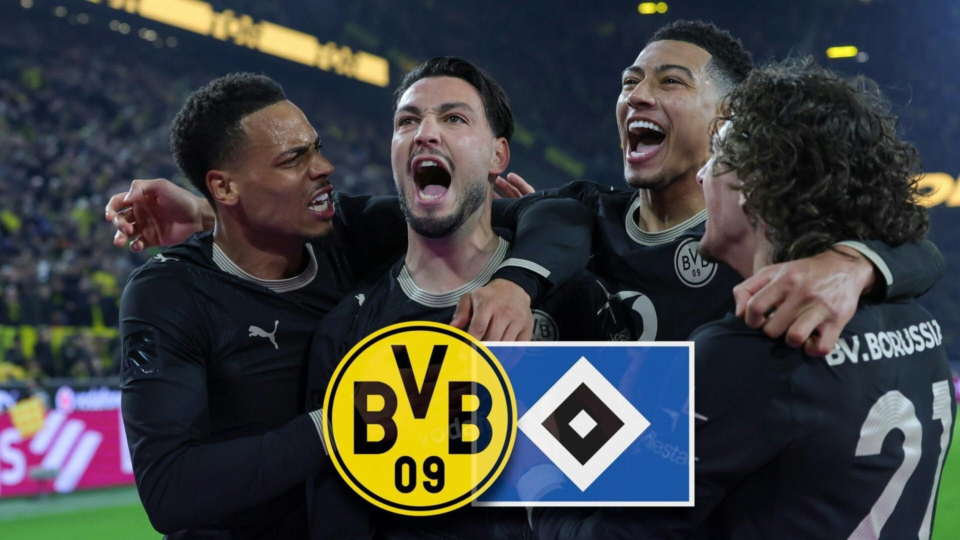 Video: Nach 0:2: BVB vollbringt Aufholjagd gegen den HSV