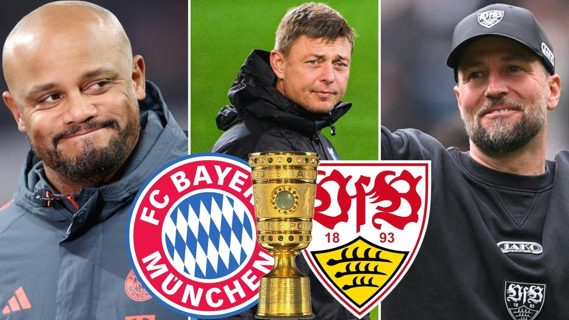 Video: Tomasson vor Pokalfinale: "Beeindruckender" VfB gegen FCB klarer Underdog
