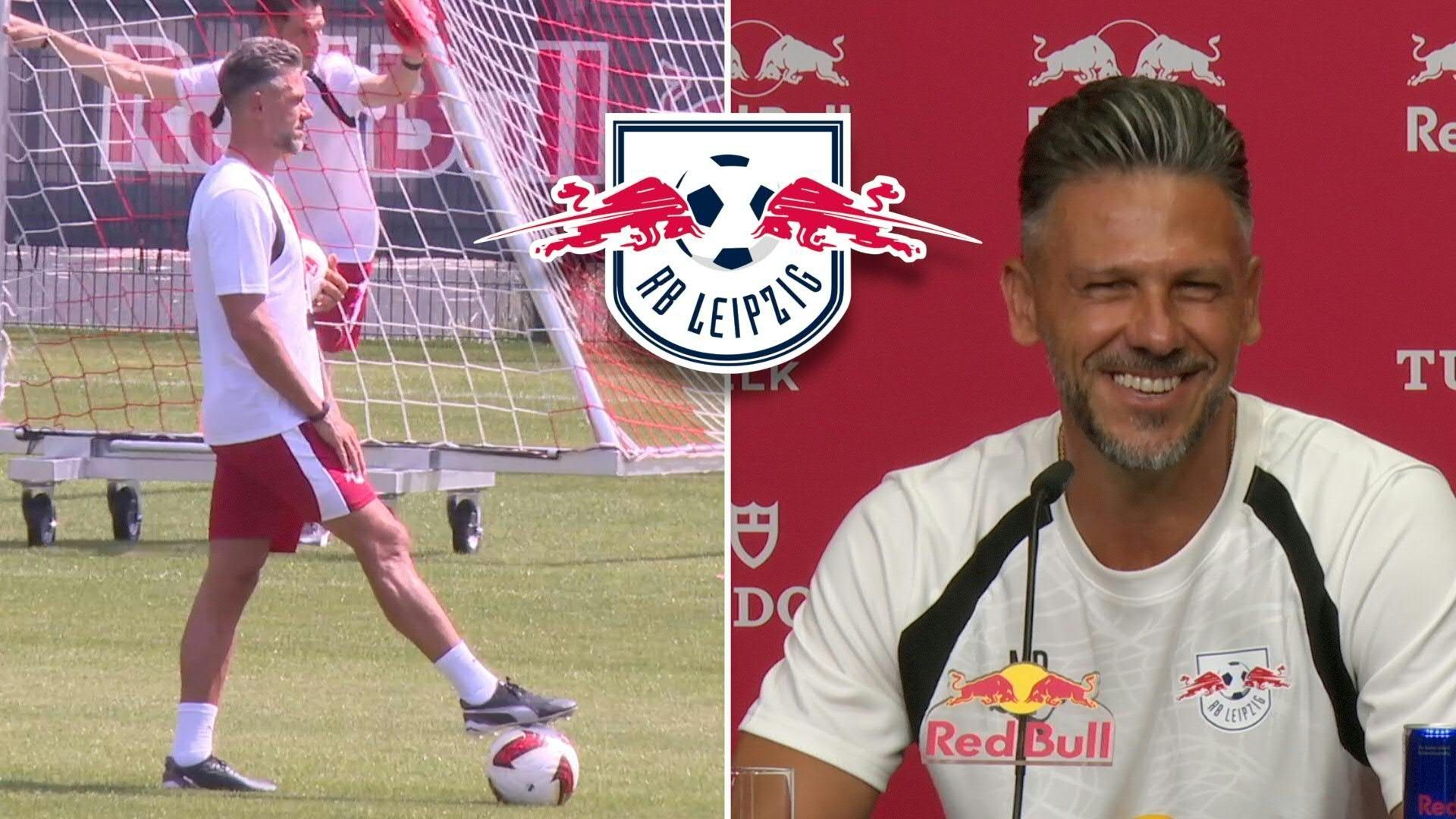 Video: "Micho" legt bei RB Leipzig los: "Lebe alleine 24 Stunden für den Verein"
