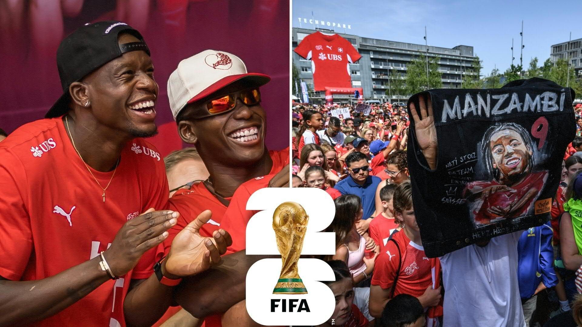 Video: Embolo lacht wieder: Die Schweiz von ihren Fans gefeiert