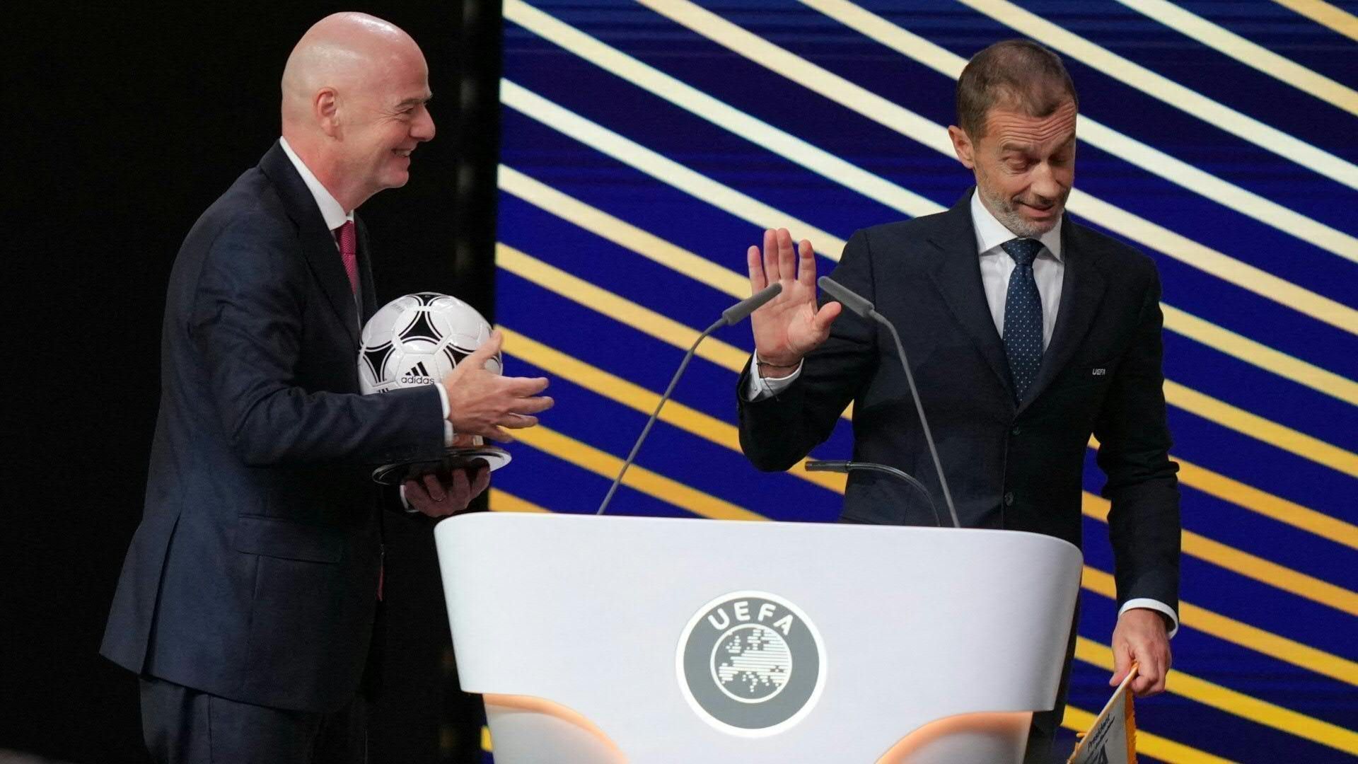Video: Aus für "schäbigen Deal": UEFA greift Infantino frontal an