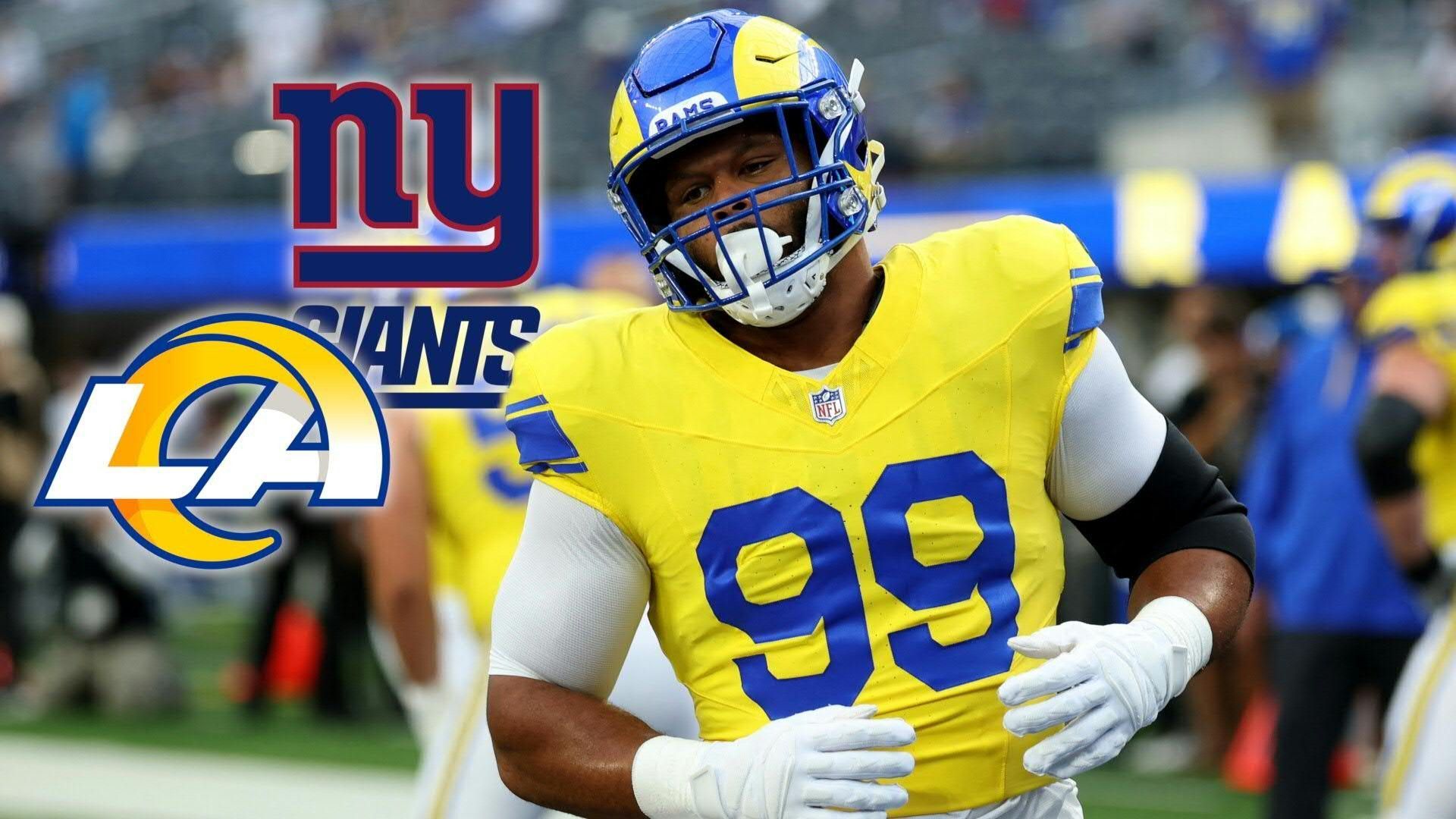 Video: Aaron Donald ist zurück - Rams fertigen Giants ab