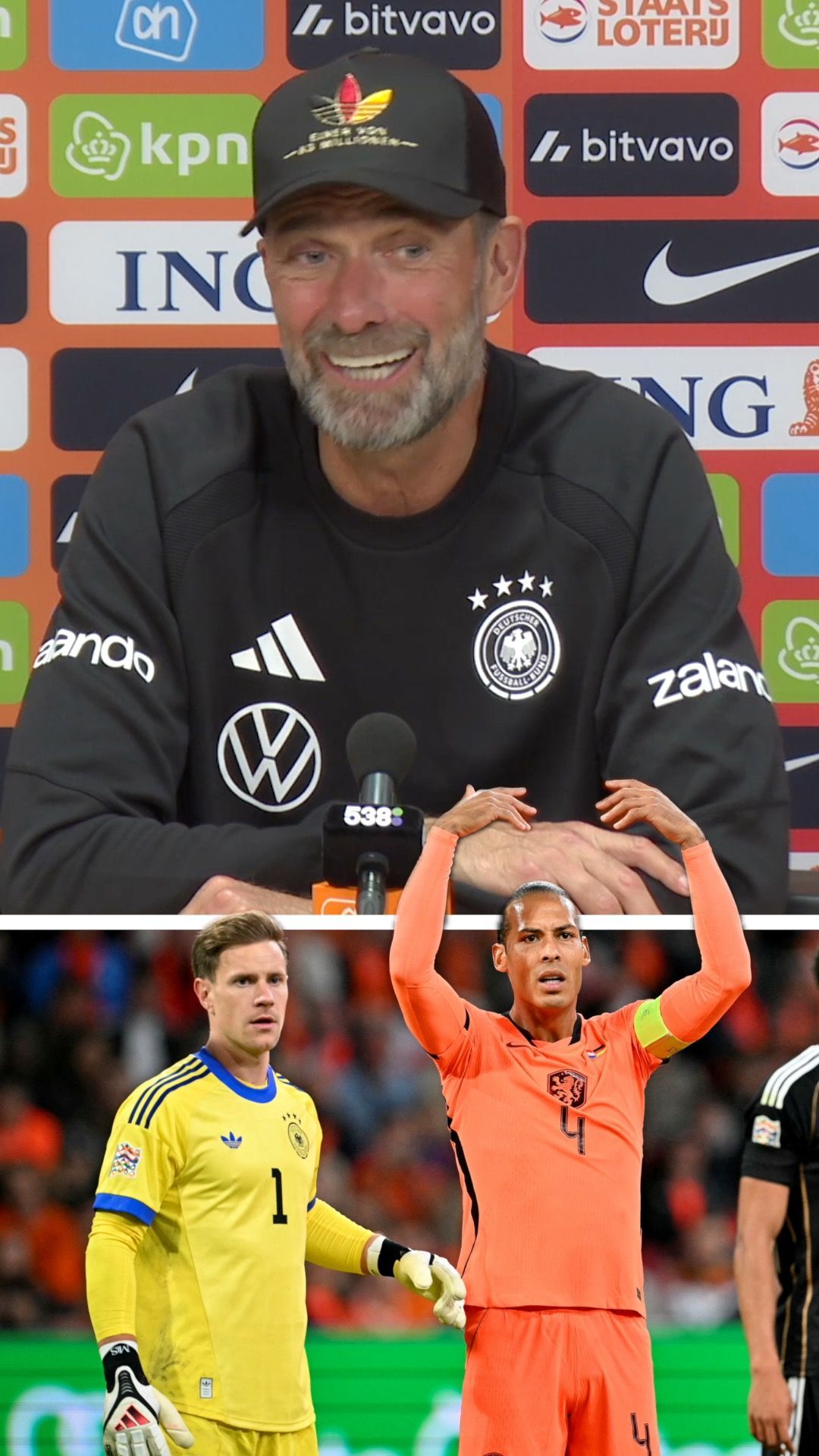 Video: DFB-Tor "eine Schande"? Klopp kontert van Dijk
