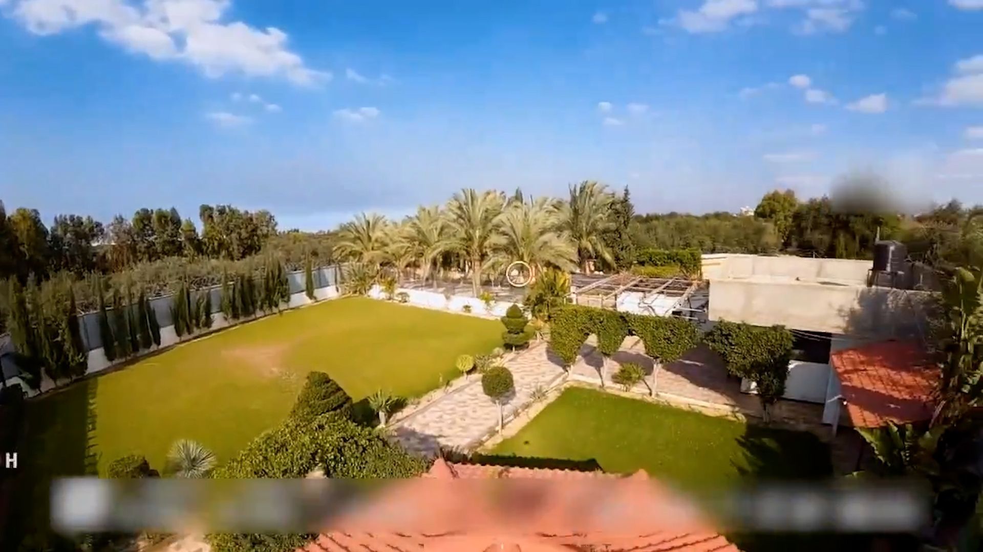 Palmen, Pool und Kunst: Israel zeigt das Luxus-Leben der Hamas-Chefs