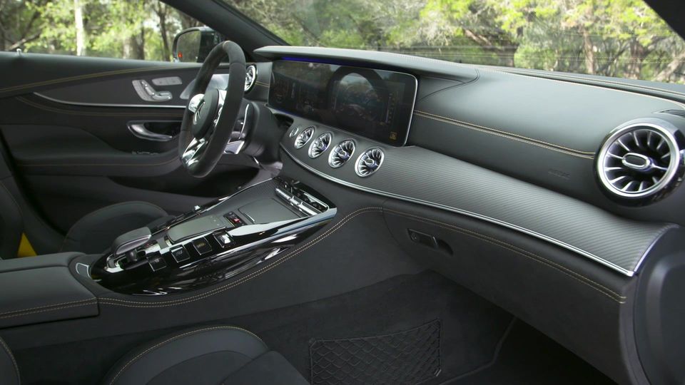 Mercedes Amg Gt 63 S 4matic Interior Design In Graphite Gray