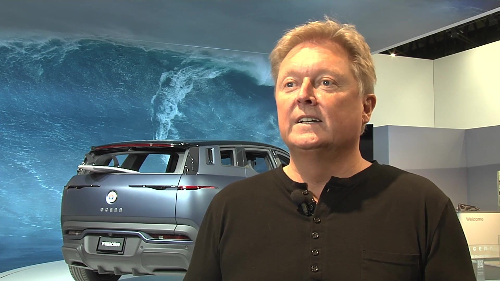 Fisker Ocean MWC Barcelona Interview Henrik Fisker, CEO of Fisker Inc.
