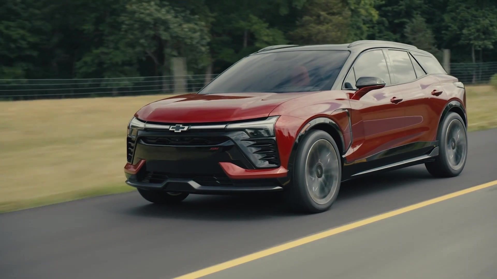 The allnew 2024 Chevrolet Blazer EV Driving Video