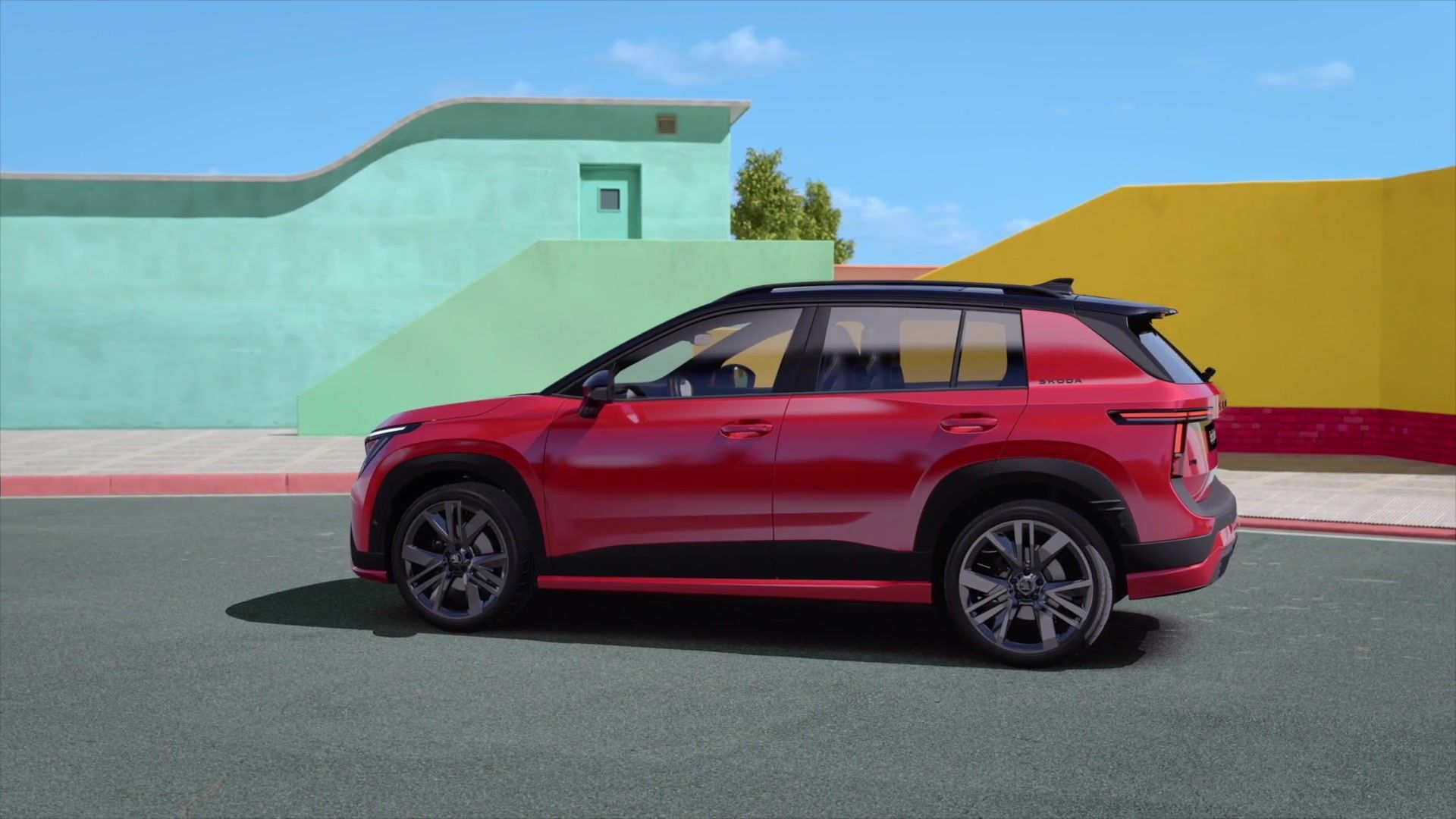 Škoda erweitert sein Elektro-Portfolio - Der neue Epiq Sportline kommt mit dynamischem Exterieur