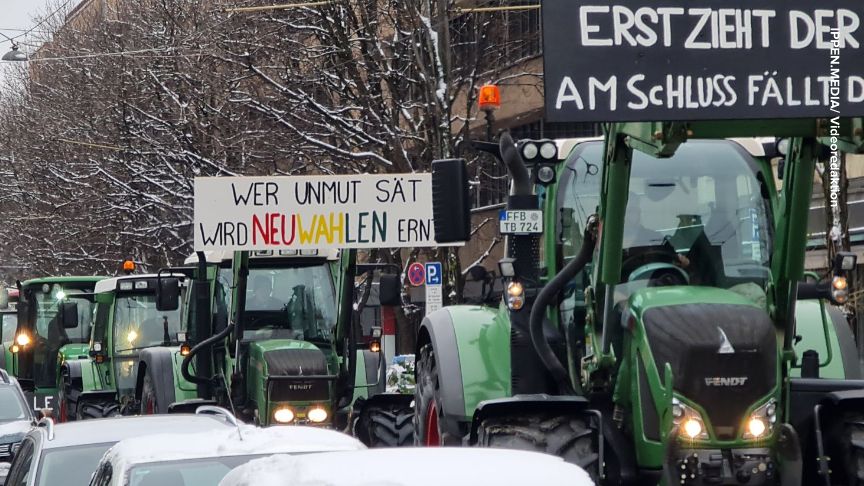 Bauern blockieren heute Frankfurt: Das ist geplant