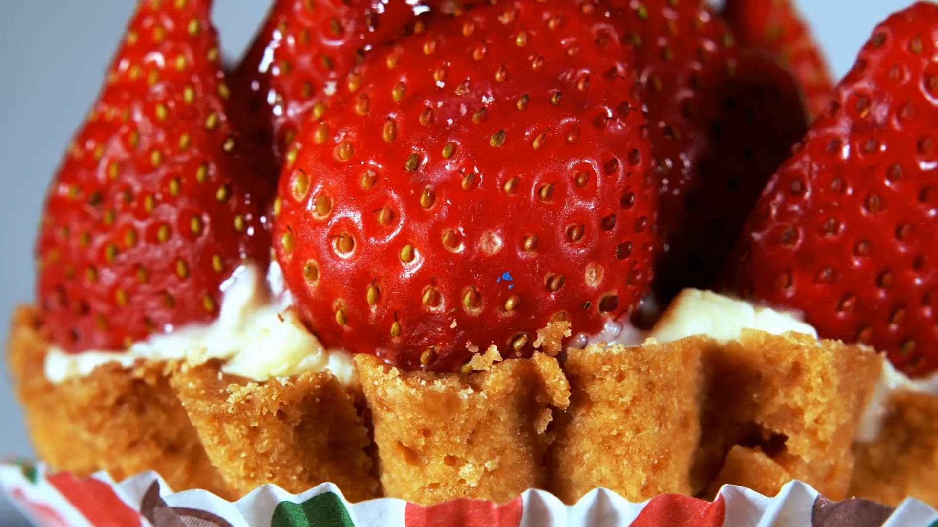 Make sure to eat strawberry cream pie today