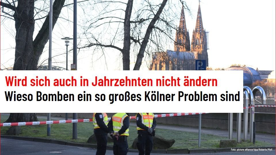 Blindgänger – Kölner Problem für Jahre und Jahrzehnte