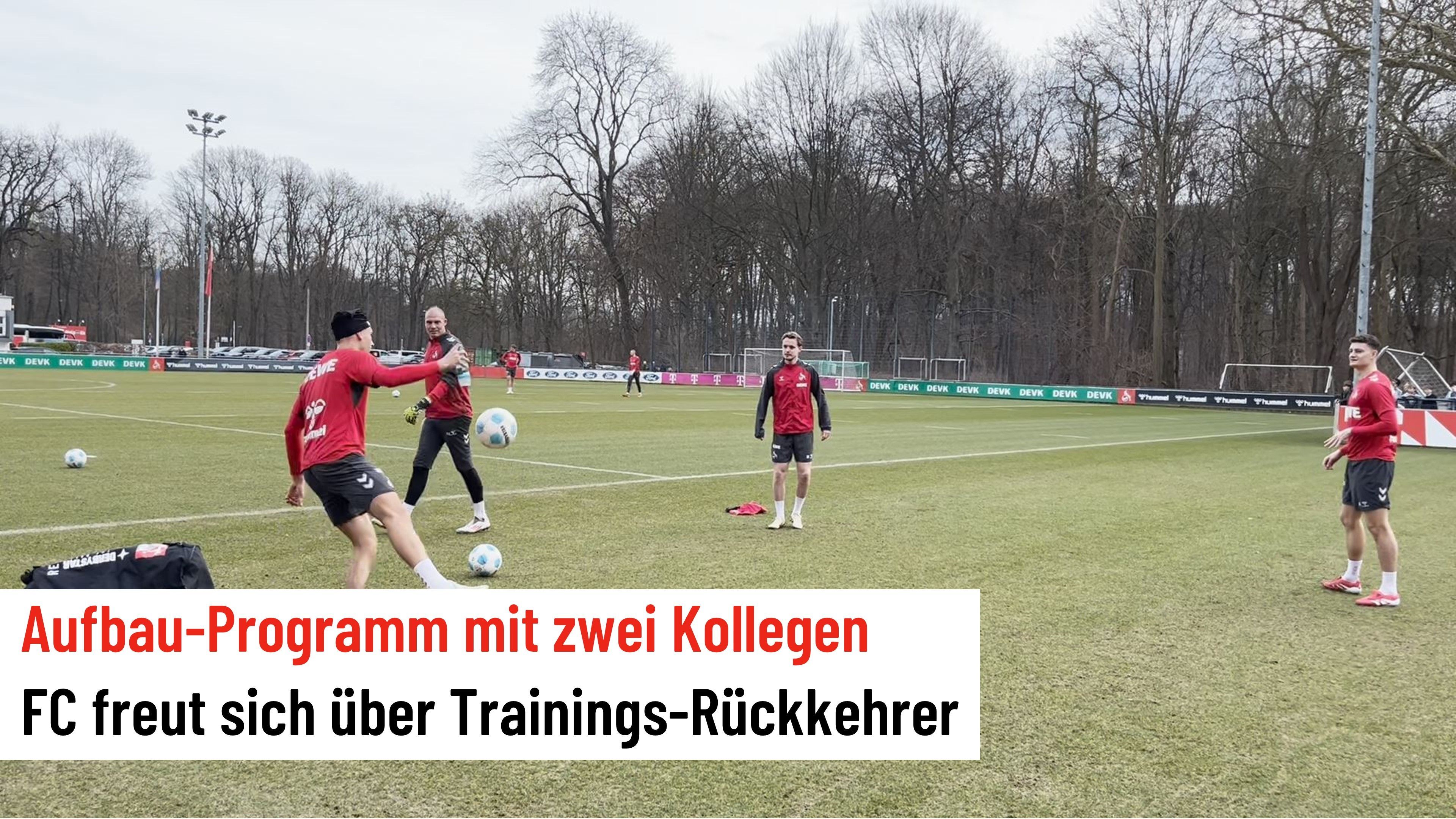 Gute Nachrichten beim FC: Torjäger zurück im Training