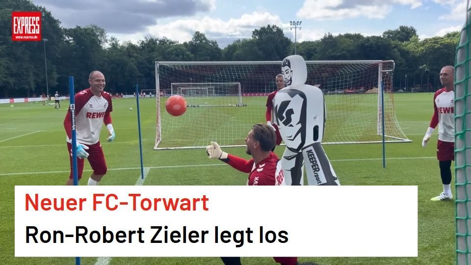 FC-New signing: Ron-Robert Zieler gets started