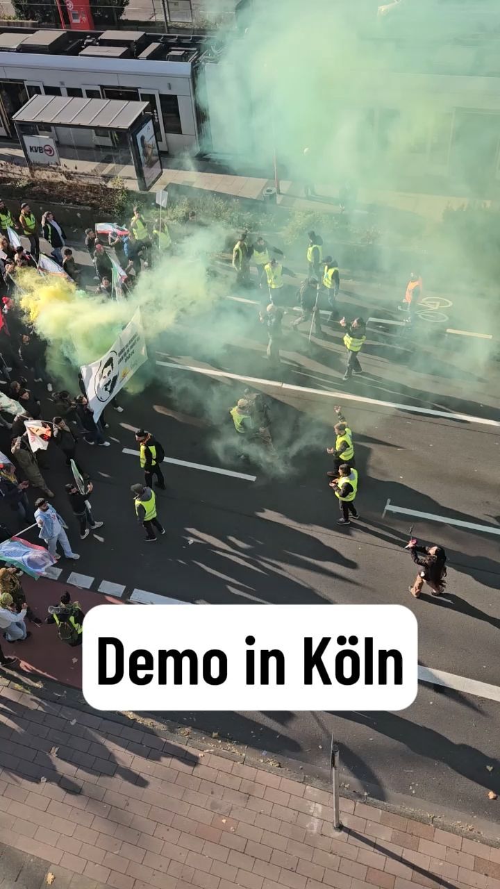 Video: Großdemo in Köln