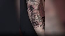 Eintracht Frankfurt: Goalkeeper Kevin Trapp gets a special tattoo