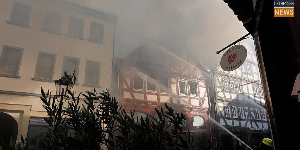 Video: Brand in Historischer Altstadt