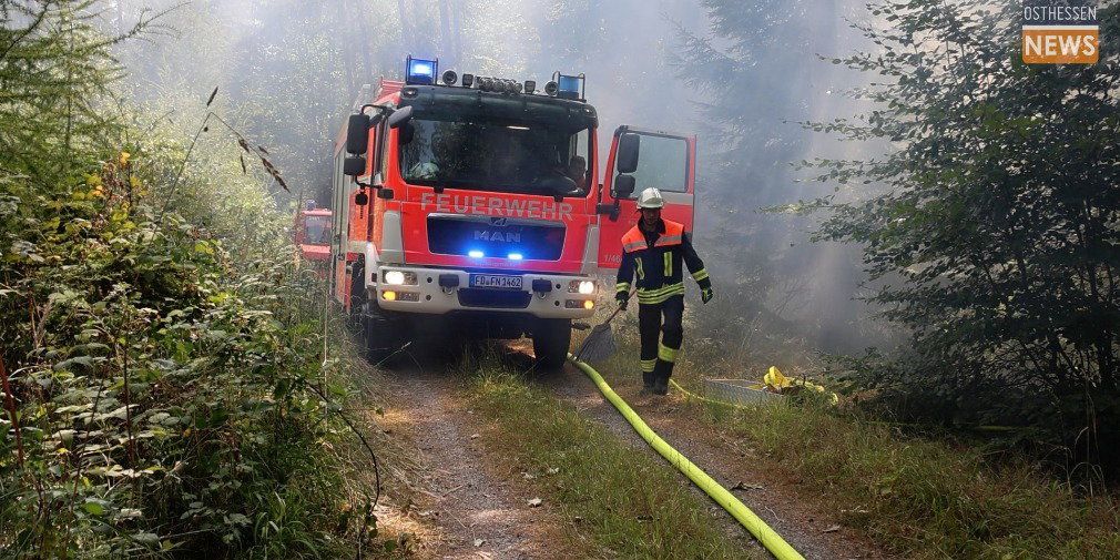 Video: Feuer-Alarm! Waldbrand in der Kaligemeinde