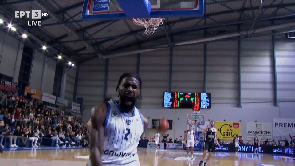 5 / 10: Καρδίτσα - ΠΑΟΚ | Καταιγιστικοί οι γηπεδούχοι στην τρίτη περίοδο, έφτασαν και στο +14