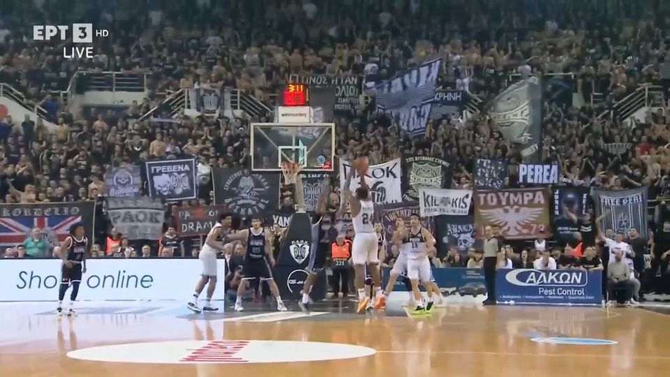 3 / 10: FIBA Europe Cup | Στιγμές που το "Παλατάκι" πήρε φωτιά - Φοβερά plays του ΠΑΟΚ