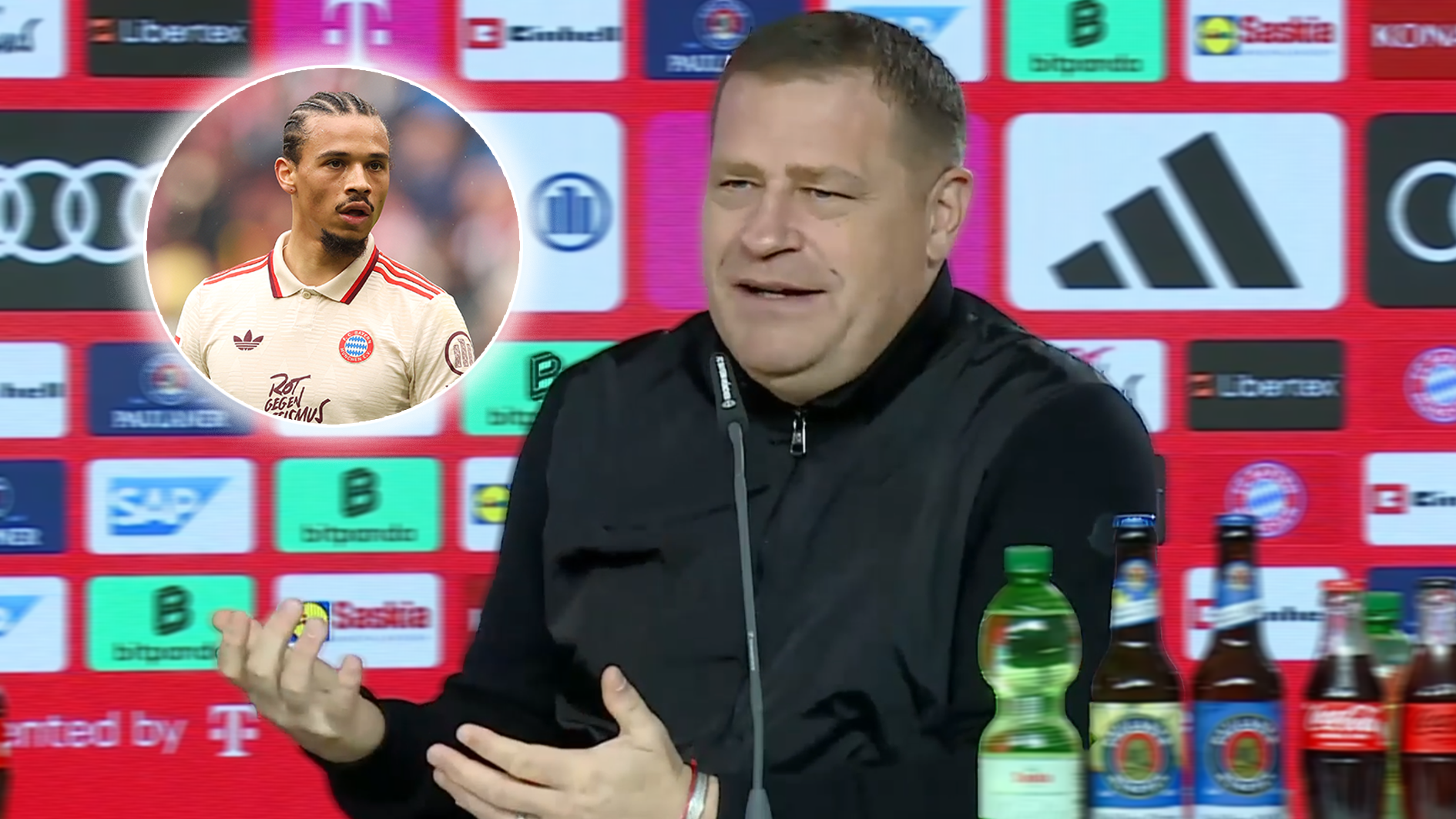 FC Bayern: Strategiewechsel wegen Sane-Berater? Eberl wird deutlich