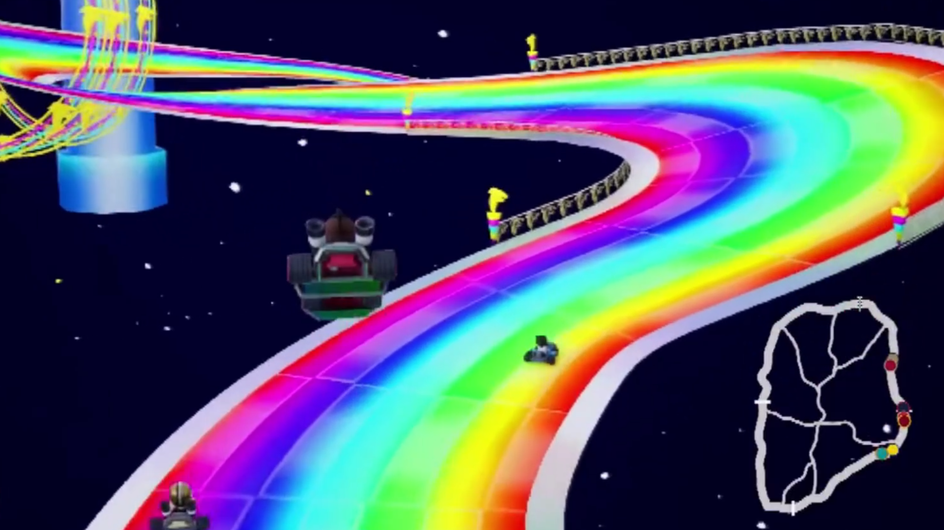 NFL: Falcons liefern grandioses Kart-Rennen – auch Regenbogenstrecke dabei