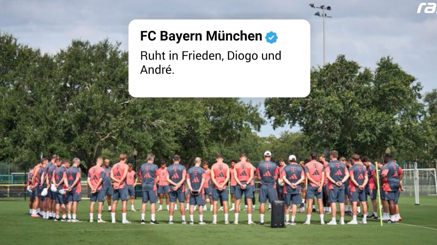 Diogo Jota: FC Bayern mit Schweigeminute – viele Vereine trauern