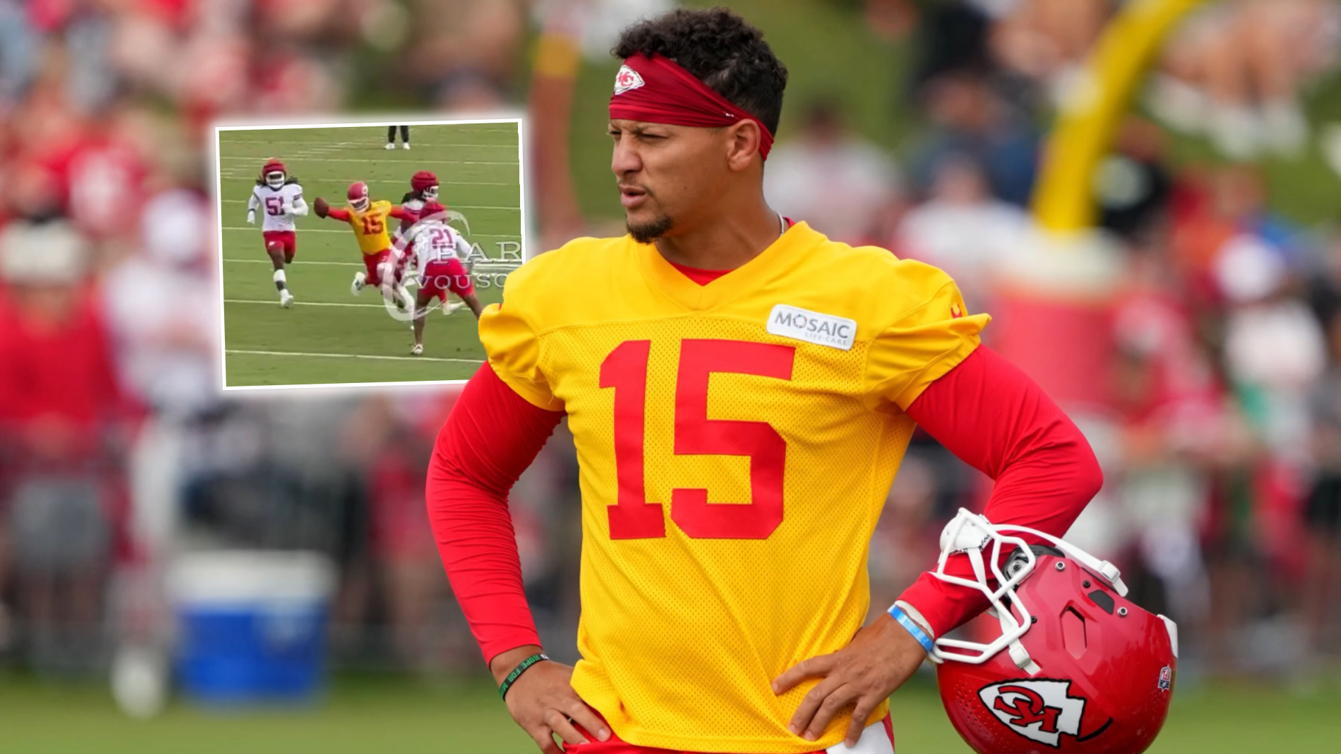 NFL: Patrick Mahomes packt neuen Trick im Training der Kansas City Chiefs aus