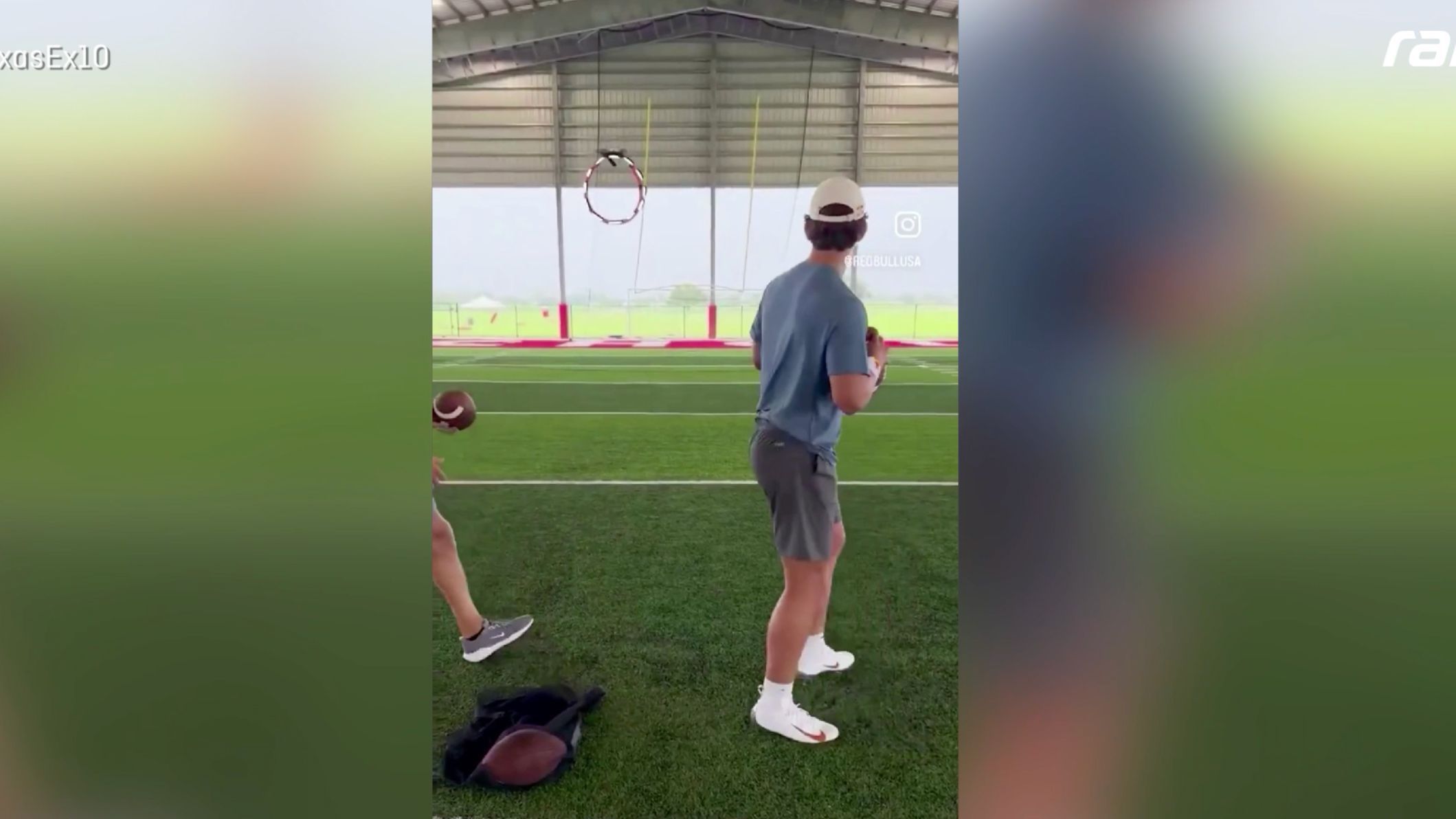 NFL: Präzision pur! Arch Manning wirft auf fliegende Drohnen