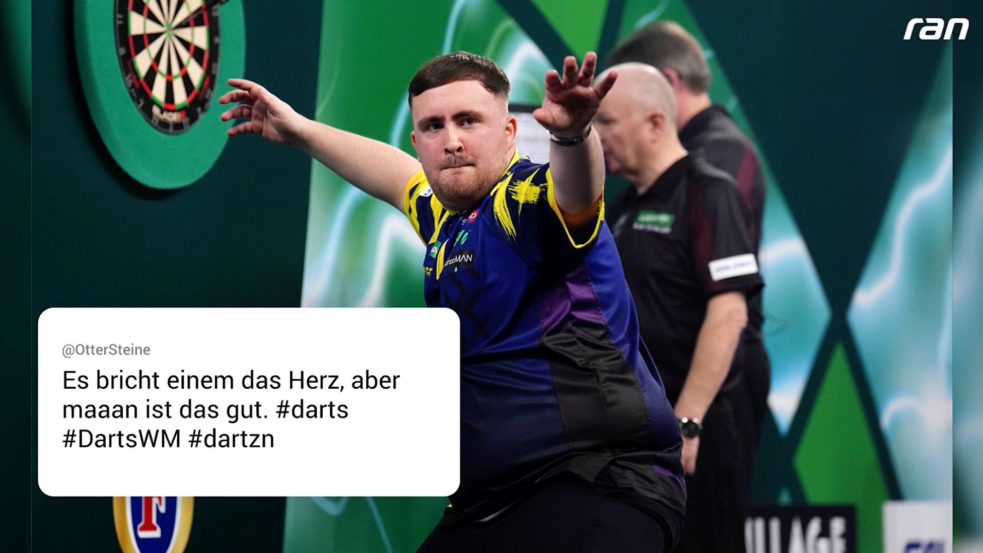 Darts-WM: Luke Littler ist Weltmeister! Fans bemühen FC-Bayern-Vergleiche