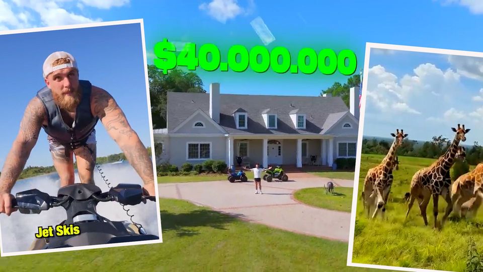 Jake Pauls Mega-Ranch – Traum von Jurassic Park