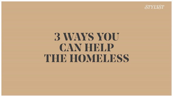 Stacey Dooley: 3 ways you can help the homeless