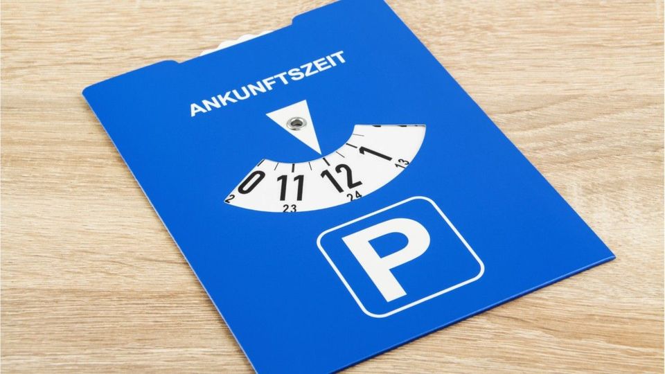 pubblimania parkscheibe Maxi Parkplatz Ankunftszeit aus weichem