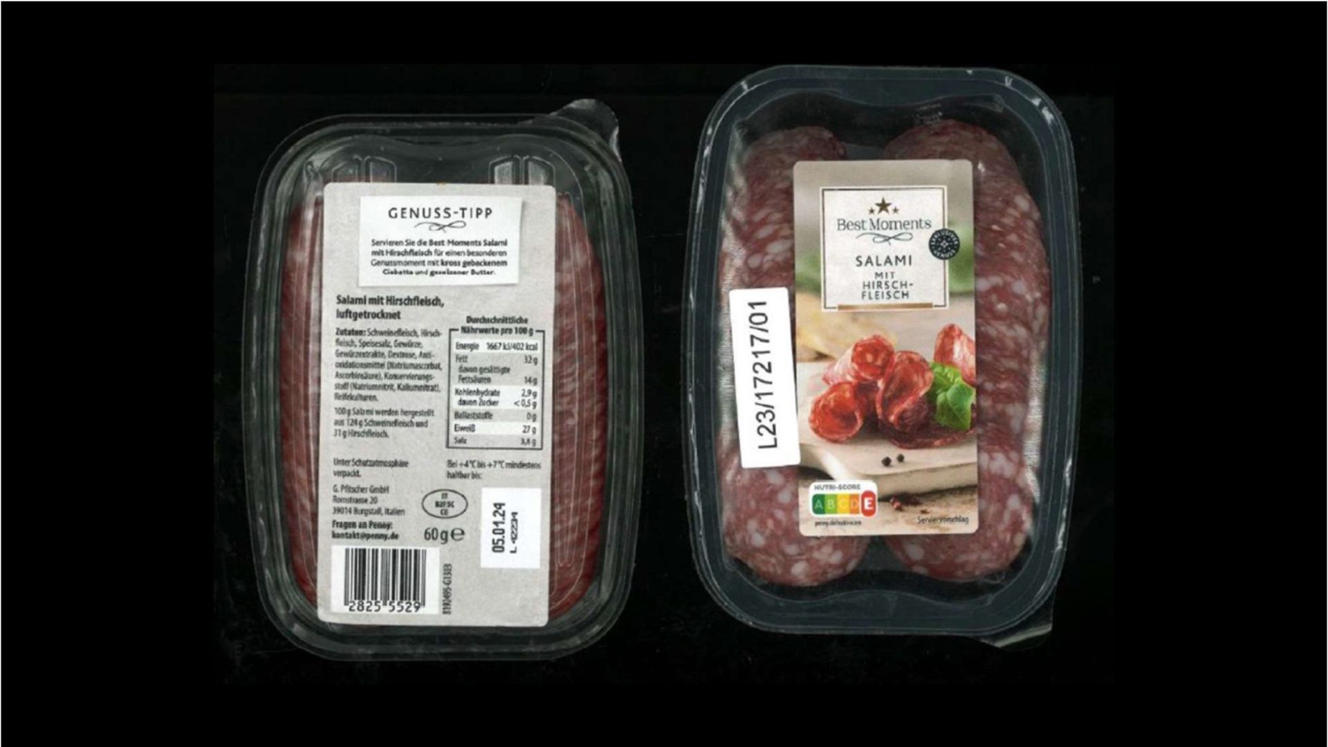 Durchfall und Übelkeit drohen: Penny ruft Salami zurück