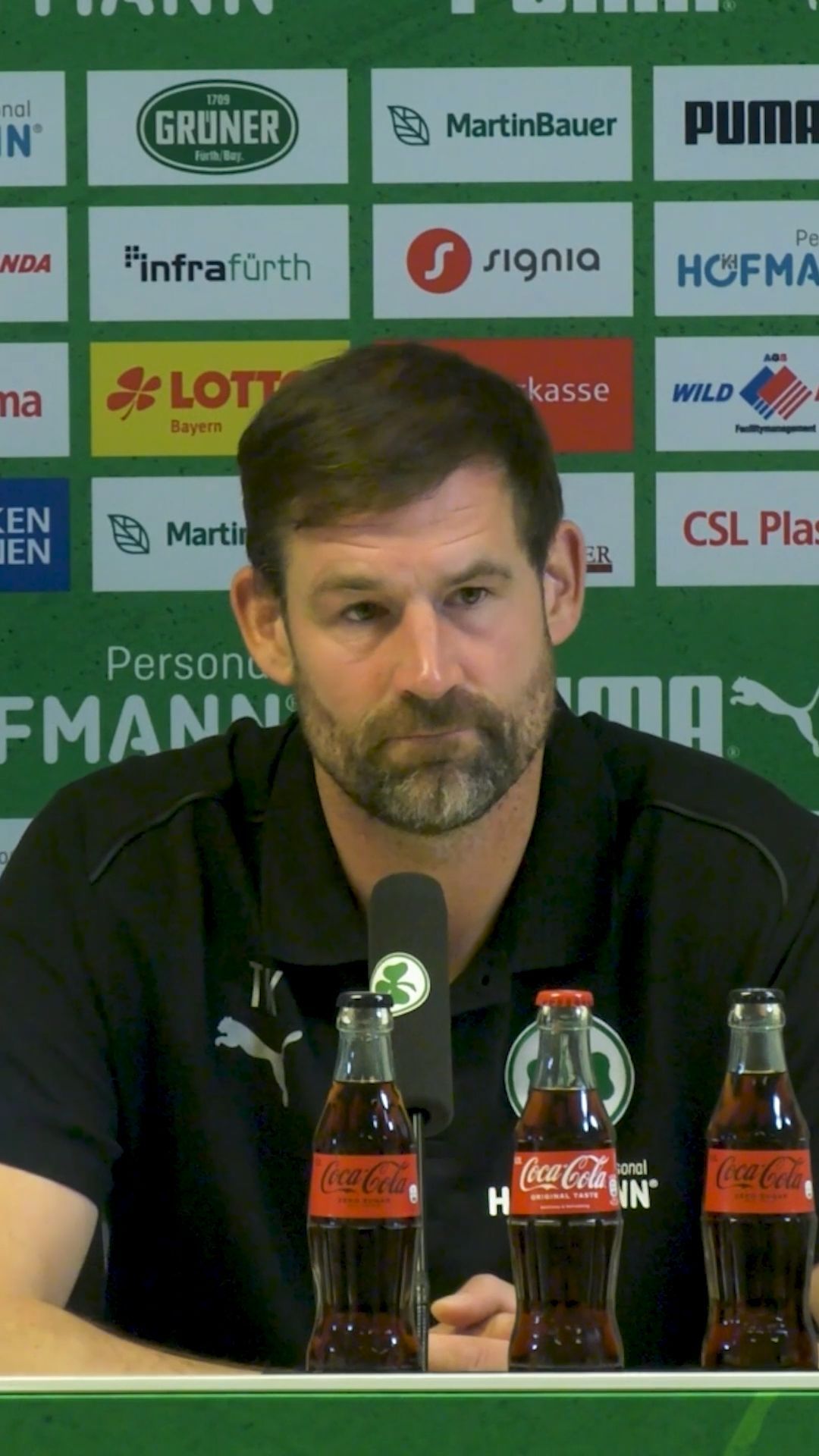 Video: Fürth-Coach Kleine: "Müssen unser bestes Spiel machen"
