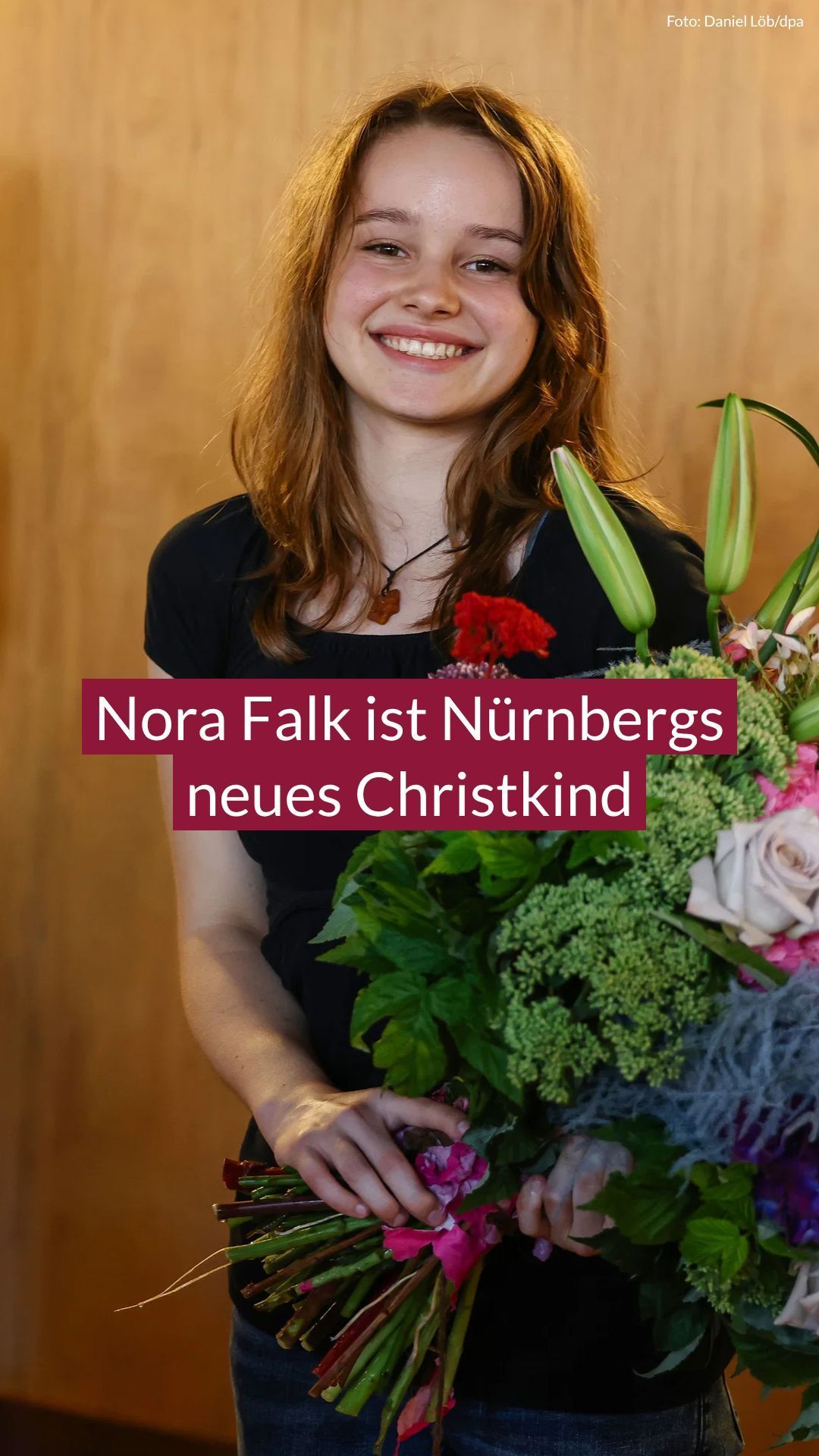 Video: Nora Falk ist Nürnbergs neues Christkind
