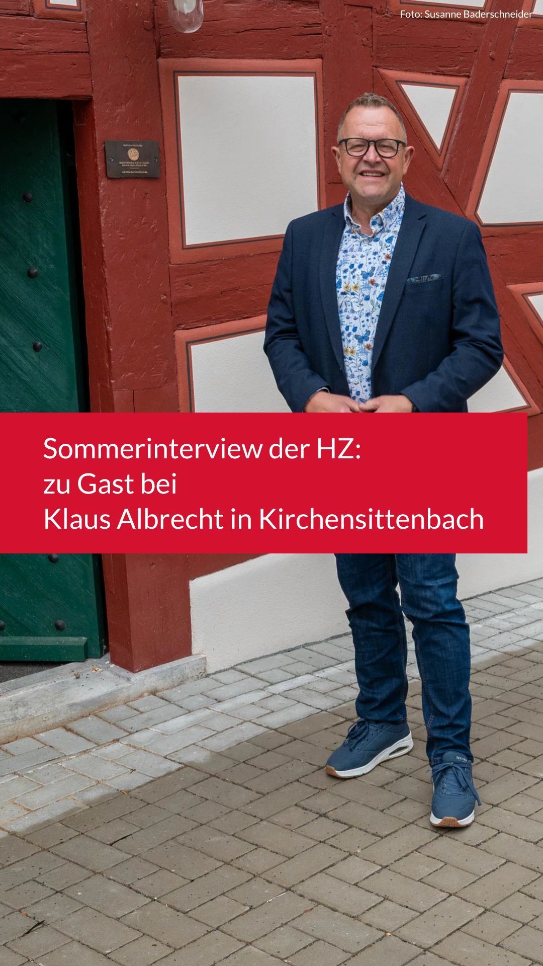 Video: HZ-Sommerinterviews: im Gespräch mit Bürgermeister Klaus Albrecht aus Kirchensittenbach