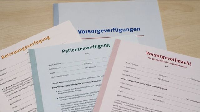 Vorsorgevollmacht, Betreuungs- und Patientenverfügung: Was Sie jetzt regeln sollten