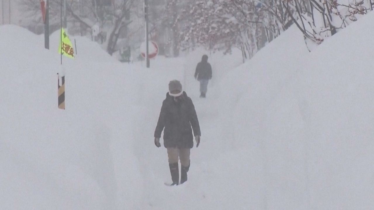 Eiseskälte und meterhohe Schneefälle: Wintersturm fordert Tote in Japan