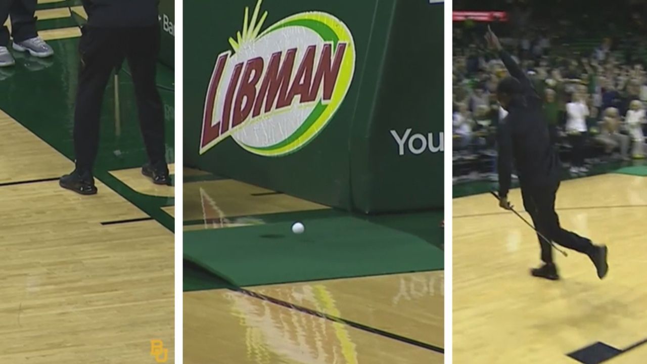 Putt über Basketballfeld versenkt: Fan nimmt 5.000 Dollar mit nach Hause