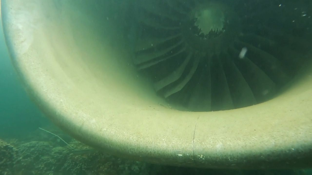Im Wasser gelandet: Taucher nehmen US Navy-Flugzeug vor Hawaiis unter die Lupe