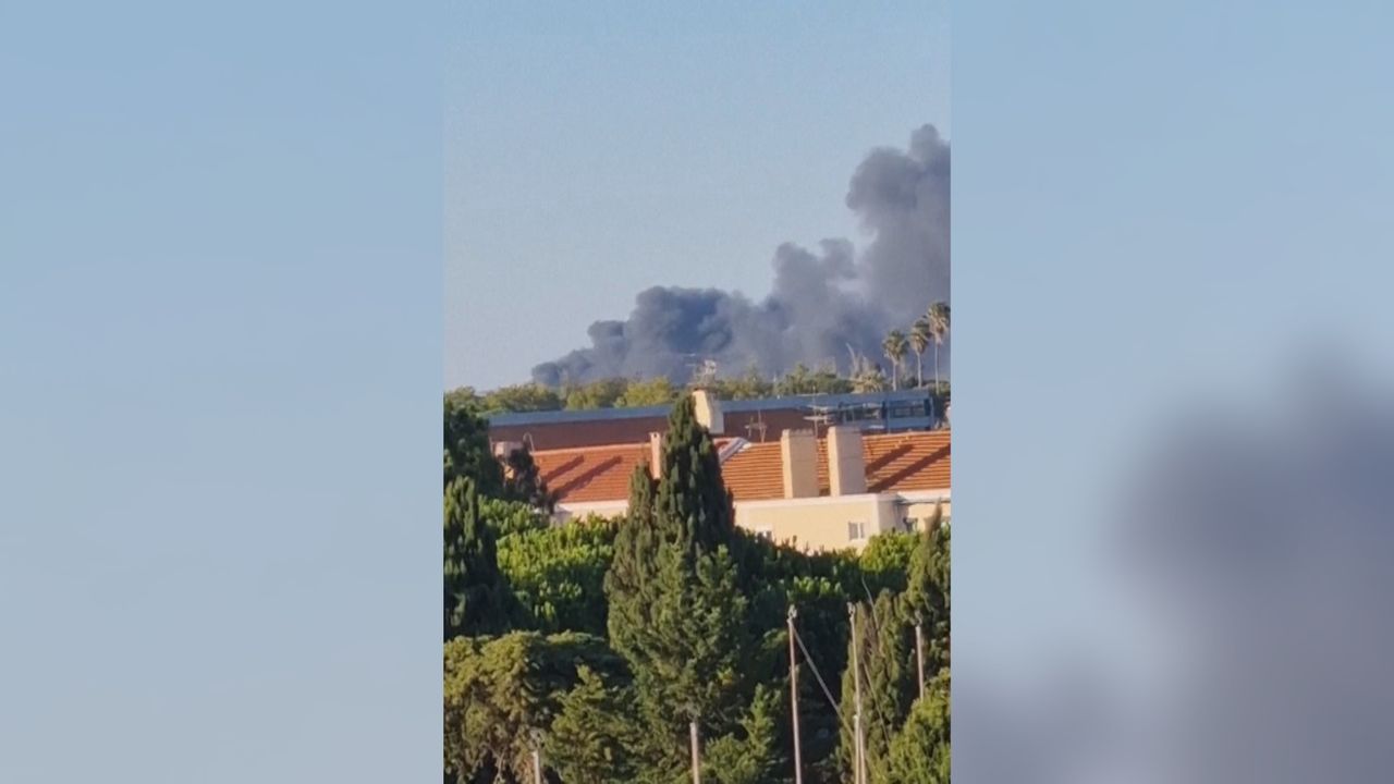 Großbrand bei Flughafen in Lissabon: Vermutlich wegen Elektrofahrzeug