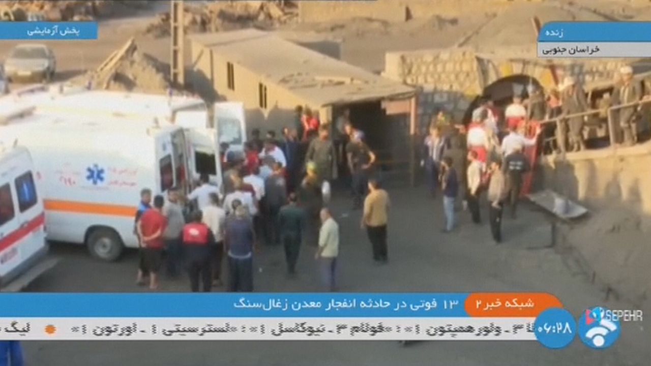 Gasexplosion in Kohlebergwerk: Mindestens 30 Tote im Iran