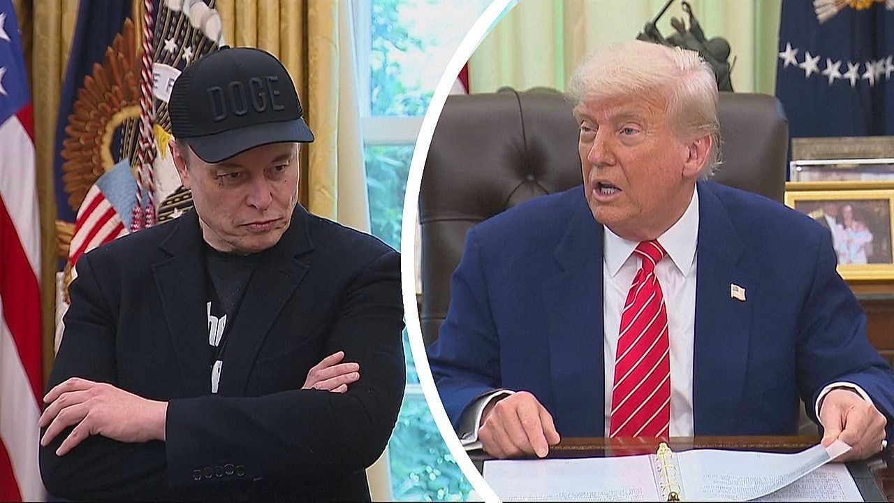 Streit zwischen Ex-Buddies: Musk fordert Protest gegen Trumps Steuerreform