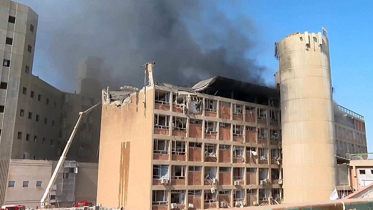 Israelisches Krankenhaus getroffen: Viele Verletzte nach iranischem Raketenschlag